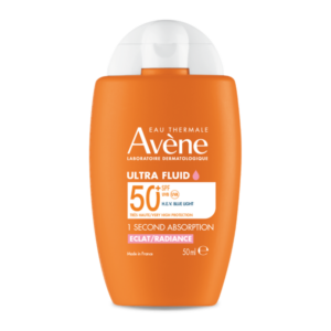 Avène zelo visoka zaščita ULTRA FLUID RADIANCE SPF50+, 50 ml