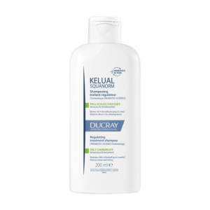 Ducray Kelual Squanorm regulirajoči tretma šampon MASTNI PRHLJAJ, 200 ml