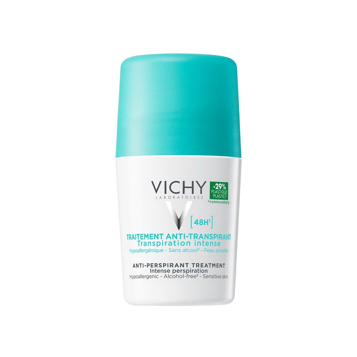 VICHY DEO ROLL-ON ZA URAVNAVANJE PREKOMERNEGA POTENJA ZELENI, 50 ML