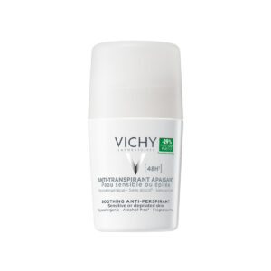 VICHY DEO ROLL-ON ZA OBČUTLJIVO IN DEPILIRANO KOŽO BELI, 50 ML