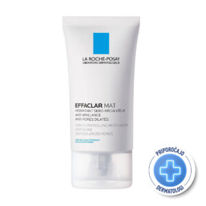 La Roche-Posay EFFACLAR MAT+ Vlažilna krema proti mastnemu lesku in razširjenim poram, 40 ml