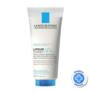 La Roche-Posay LIPIKAR SYNDET AP+ Kremni gel za umivanje telesa za suho kožo, 200 ml