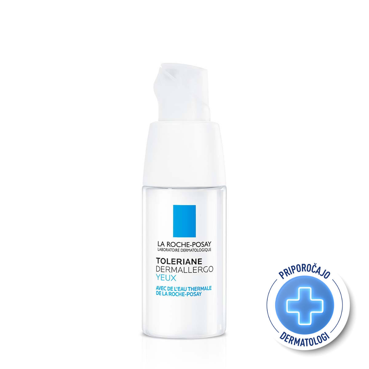 La Roche-Posay TOLERIANE DERMALLERGO YEUX Vlažilna krema za vsakodnevno uporabo na koži na predelu okoli oči, nagnjeni k alergijam, 20 ml