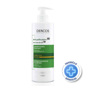 VICHY DERCOS ŠAMPON PROTI PRHLJAJU - SUHI LASJE, SRBEČE LASIŠČE, 390 ML