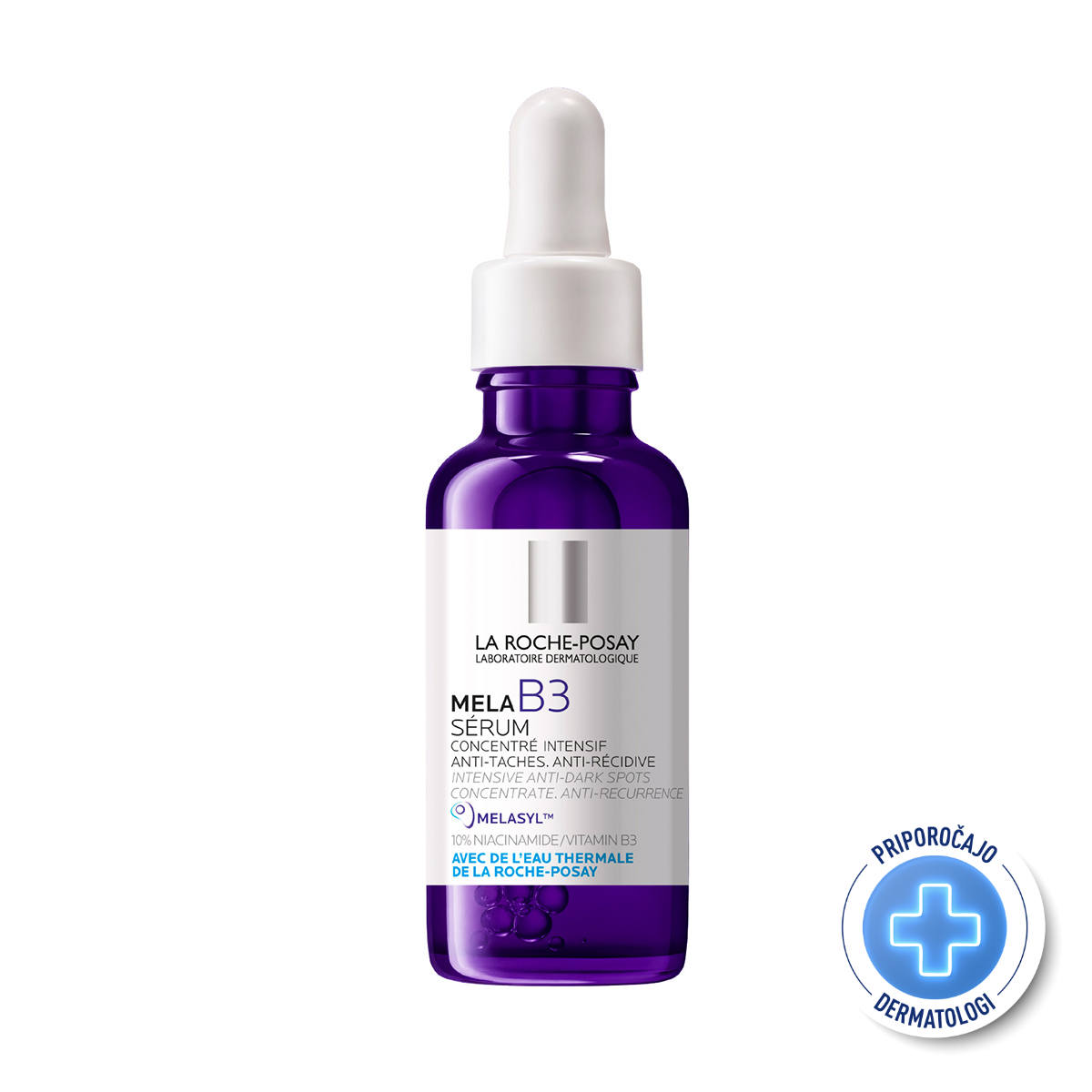 La Roche-Posay MELA B3 SERUM Intenzivni koncentrirani serum proti temnim lisam in njihovim ponovitvam, 30 ml