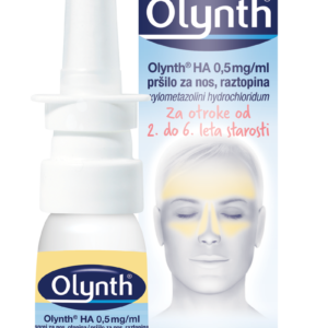 Olynth HA 0,5 mg/ml pršilo za nos, raztopina, 10 ml