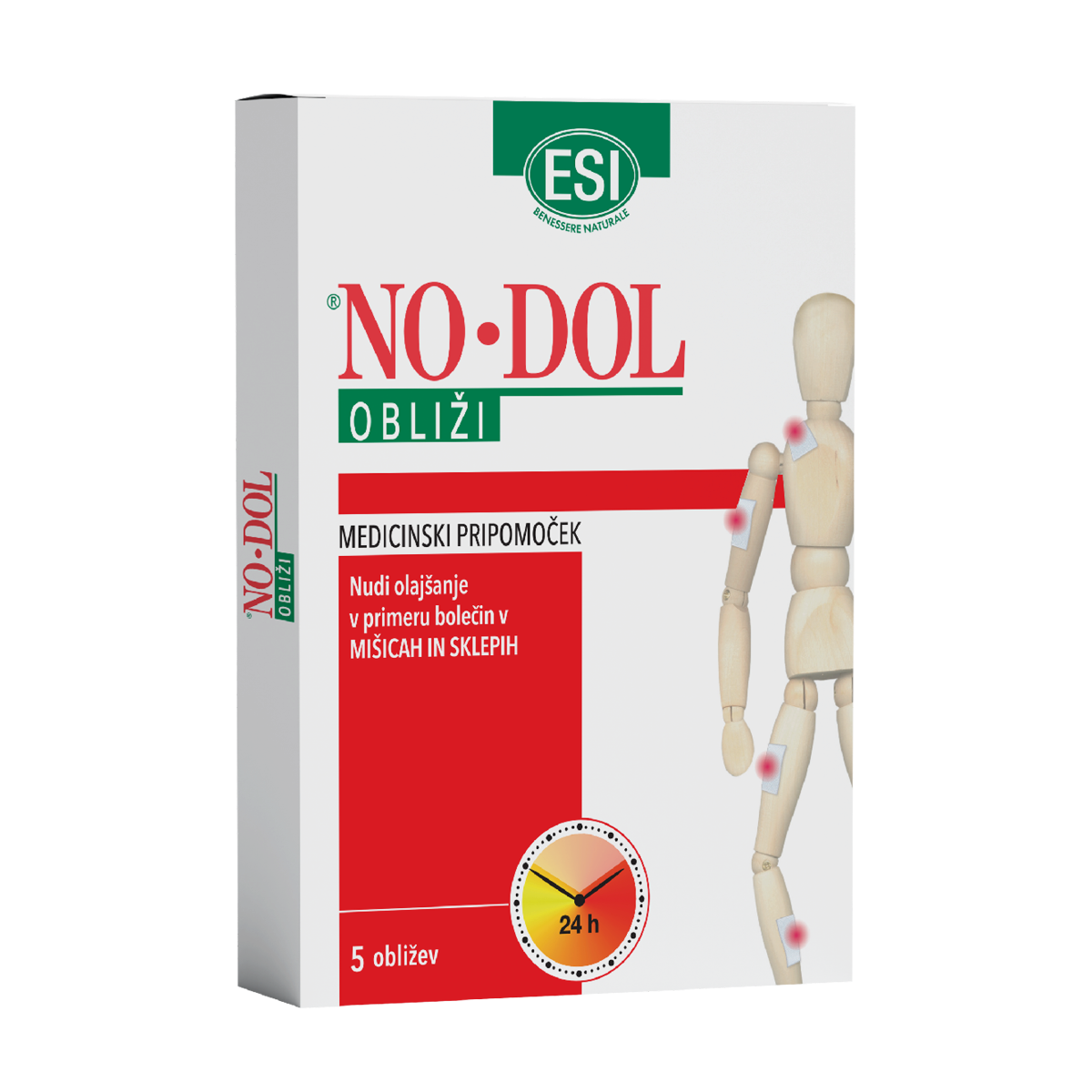 NODOL OBLIŽI, 5 obližev