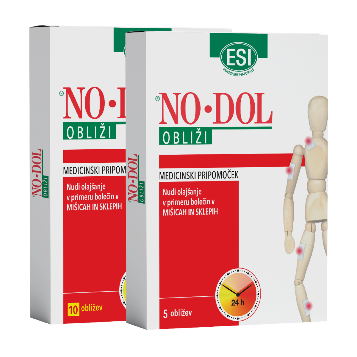 NODOL OBLIŽI, 15 obližev