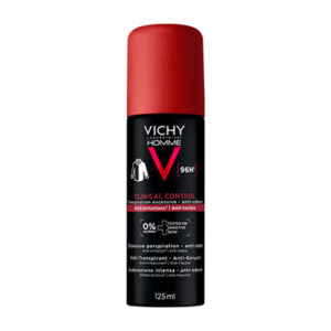 VICHY HOMME CLINICAL CONTROL 96H ANTIPERSPIRANT PROTI POTENJU SPREJ, 125 ML