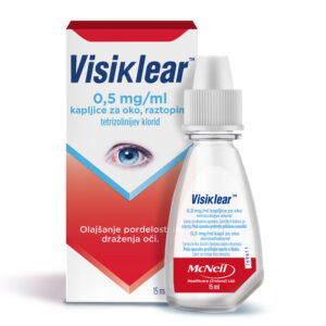 Visiklear 0,5 mg/ml kapljice za oko, raztopina, 15 ml