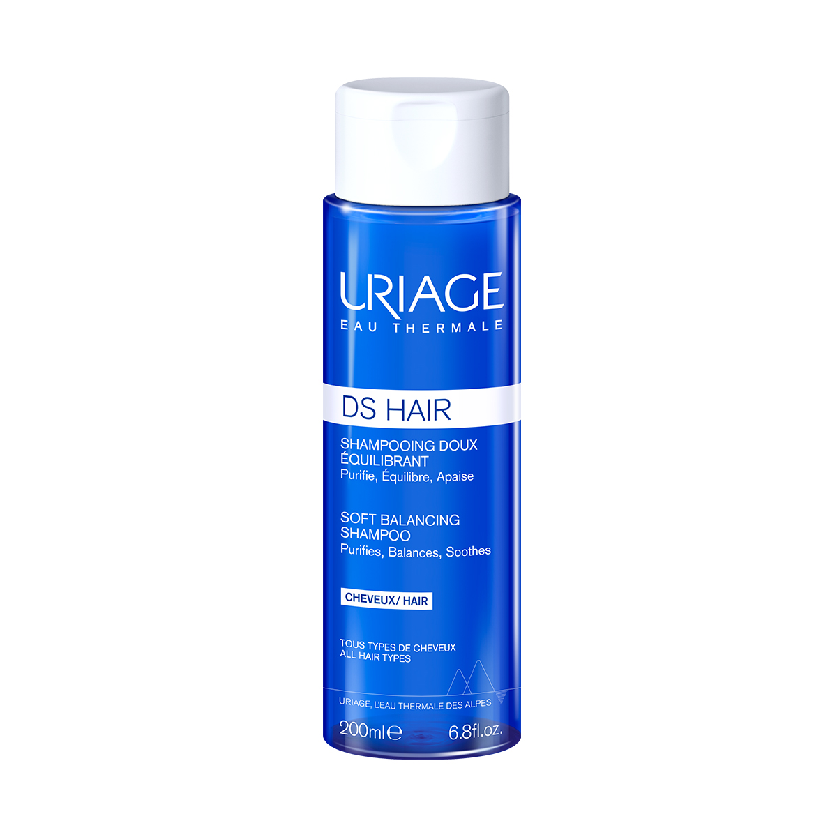 Uriage DS HAIR Nežen šampon za uravnoteženje lasišča 200 ml