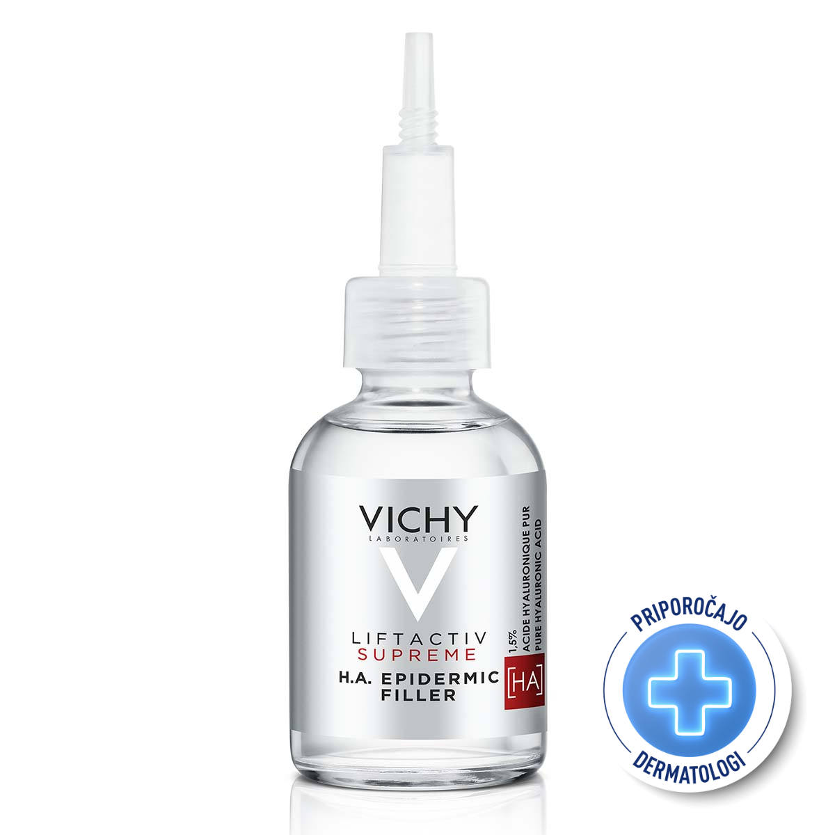 VICHY LIFTACTIV HYALURONIC SPECIALIST H.A. EPIDERMIC FILLER Serum za obraz proti gubam, 30 ml