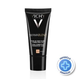 VICHY DERMABLEND Tekoči puder z visoko prekrivno močjo SPF28, 30 ml, 20 Vanilla
