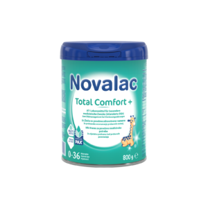 Novalac Total Comfort +, formula za dojenčke in majhne otroke s prebavnimi motnjami, 800 g