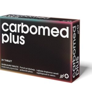 Carbomed Plus dvoslojne tablete, 20 tablet