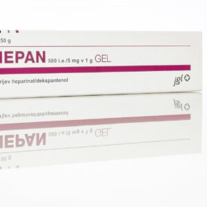 Hepan 500ie/5mg/g gel, 50 g