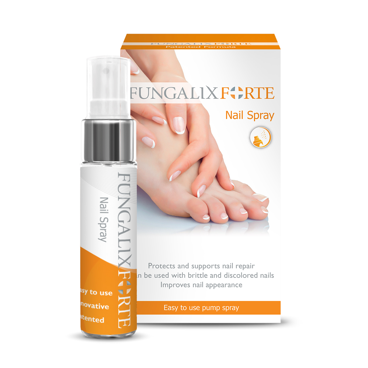 FUNGALIX FORTE – Patentirano pršilo za izboljšanje izgleda nohtov, 30 ml