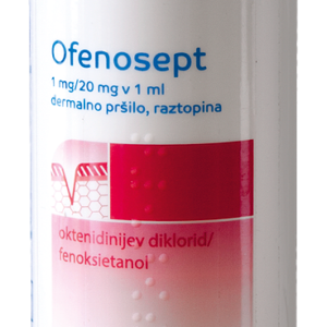 Ofenosept 1 mg/20 mg v 1 ml dermalno pršilo, raztopina, 250 ml