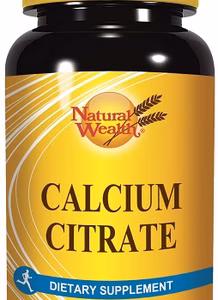 Natural Wealth KALCIJEV CITRAT TABLETE, 100 tablet