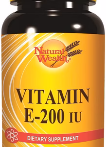 Natural Wealth - VITAMIN E 134 mg 200 I.E., 100 kapsul