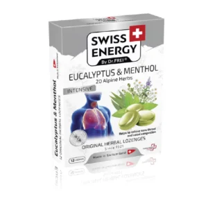 INTENSIVE ZELIŠČNE PASTILE – 20 zelišč, evkalipt in mentol 12x