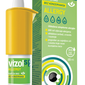 Vizol S Allergy kapljice za oko, 10 ml