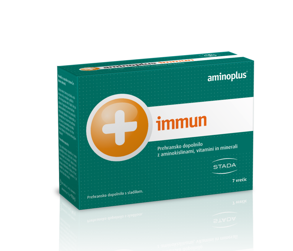 Aminoplus Immun, granulat za napitek, 7 vrečk