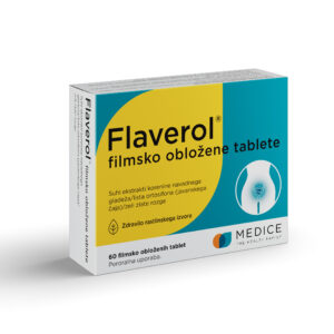 Flaverol filmsko obložene tablete, 60 tablet