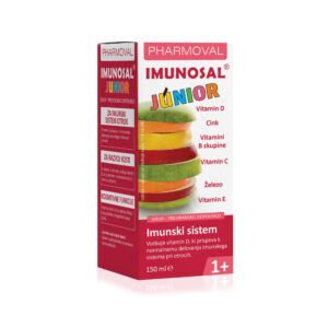 Imunosal Junior sirup za otroke za podporo imunskemu sistemu, 150 ml