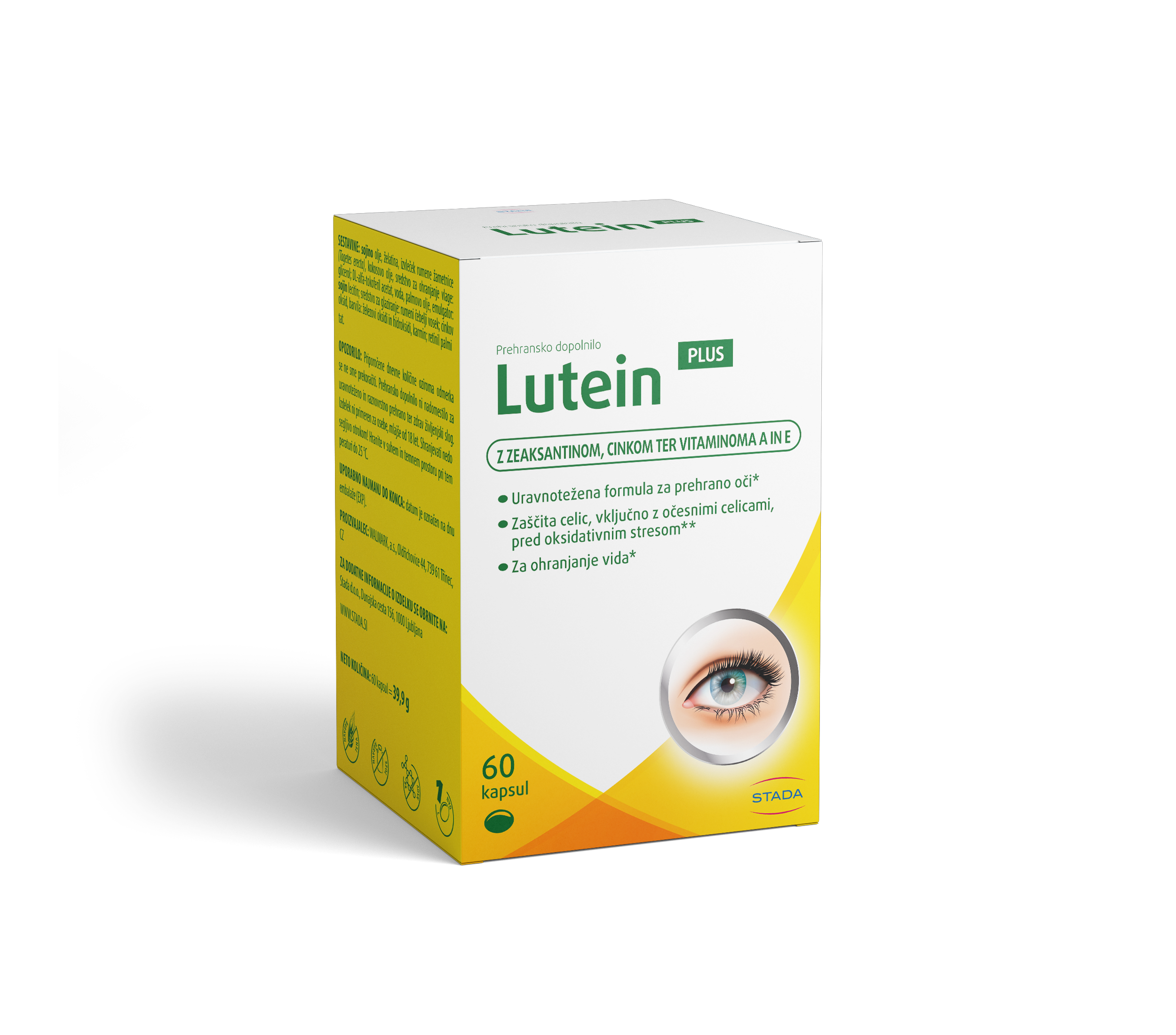 LUTEIN PLUS, 60 kapsul