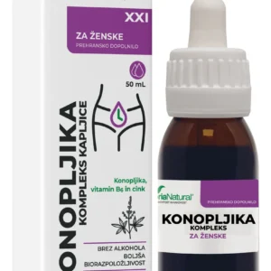Soria Konopljika kompleks XXI brezalkoholne kapljice, 50 ml