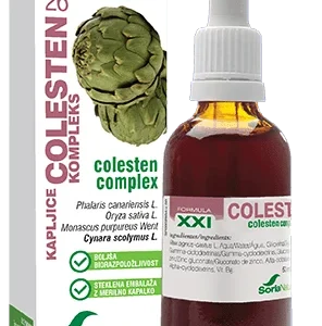 Soria Colesten kompleks XXI brezalkoholne kapljice, 50 mL