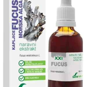 Soria Fucus – morska alga XXI brezalkoholne kapljice, 50 mL