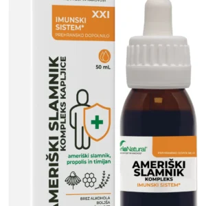 Soria Ameriški slamnik kompleks XXI brezalkoholne kapljice, 50 mL
