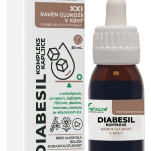Soria Diabesil (Plavica) kompleks XXI kapljice, 50 mL