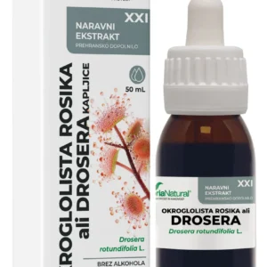 Soria Okroglolista rosika brezalkoholne kapljice XXI, 50 mL