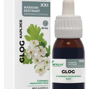 Soria Glog brezalkoholne kapljice XXI, 50 ml