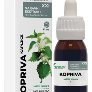 Soria Kopriva brezalkoholne kapljice XXI, 50 mL