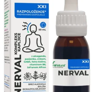Soria Nerval kompleks XXI brezalkoholne kapljice, 50 mL