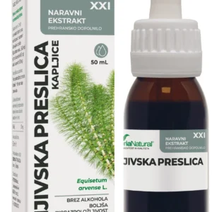 Soria Njivska preslica brezalkoholne kapljice XXI, 50 mL