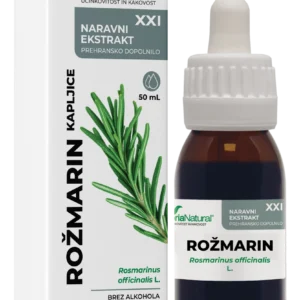 Soria Rožmarin brezalkoholne kapljice XXI, 50 mL