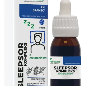Soria Sleepsor kompleks XXI brezalkoholne kapljice, 50 mL