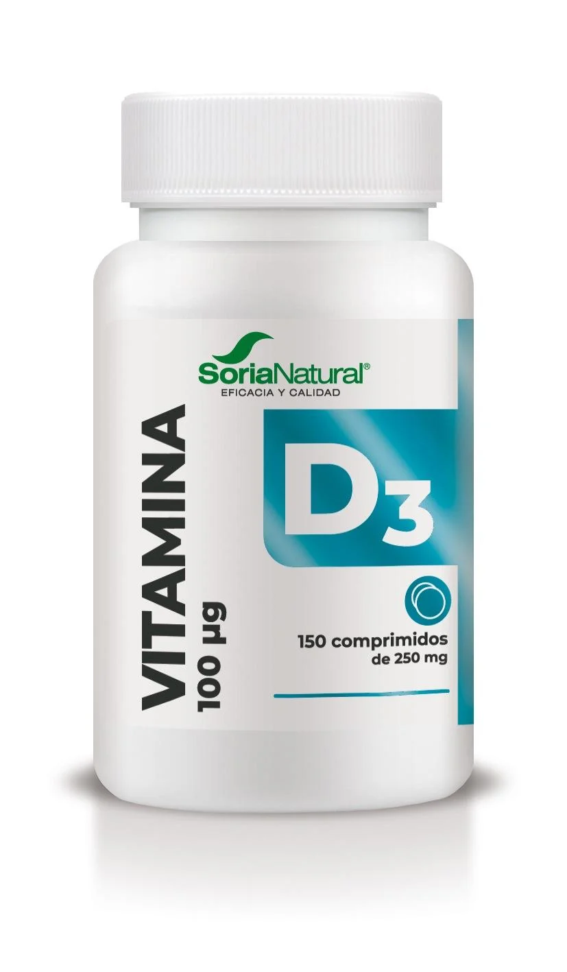 Soria Vitamin D3 tablete 4000 UI Soria Natural, 150 tablet