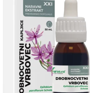 Soria Vrbovec, drobnocvetni, brezalkoholne kapljice XXI, 50 mL