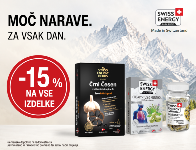 SWISS -15%.